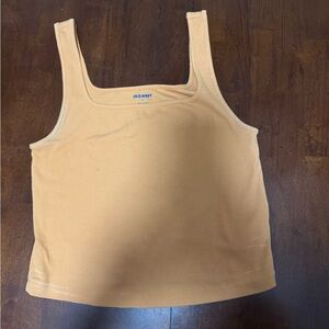 Old Navy Yellow Crop Tank
